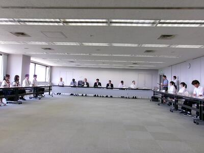 関東・全国大会出場選手の報告会、選手激励会