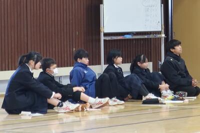 １年生学年集会